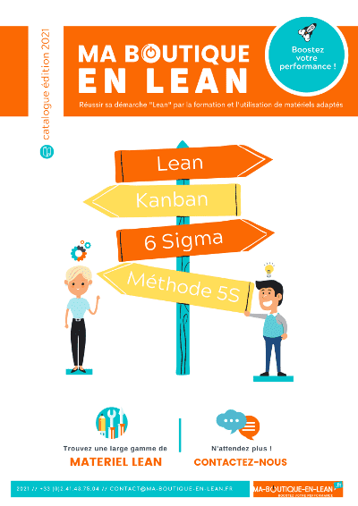 Catalogue ma-boutique-en-lean.fr, matériel pour chantier lean, 5S, hoshin, kaizen et management visuel