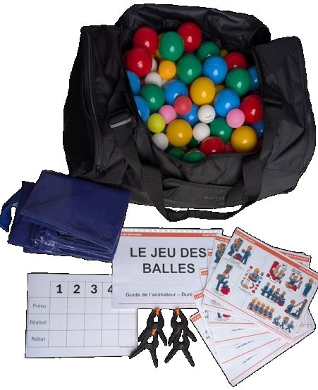 Jeu des Balles pour éliminer en s'amusant - Gaspillages Muda-Mura-Muri