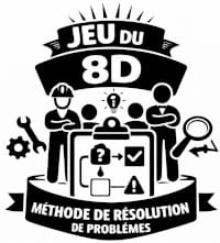 Logo jeu du 8D - Jeu de la méthode de résolution de problèmes-200-MINI