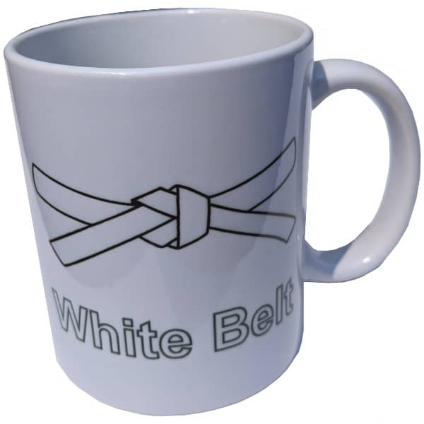 Mug White Belt Lean-6Sigma - ma-boutique-en-lean.fr