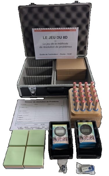 Jeu du 8D ou le jeu de la résolution de problèmes