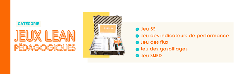 Jeux pédagogiques Lean - ma boutique en lean