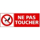 Ne pas toucher