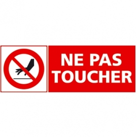 Ne pas toucher