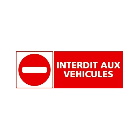 Interdit aux véhicules