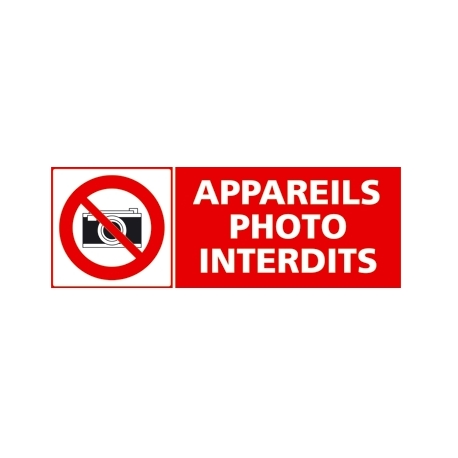 Appareil photo interdit