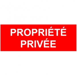 Propriété privée