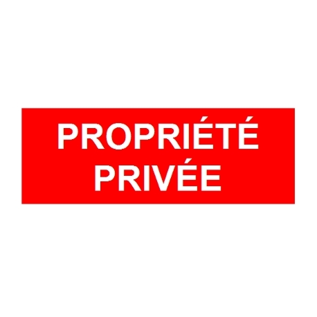 Propriété privée