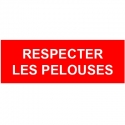 Respecter les pelouses
