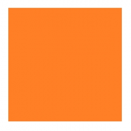 Carré Orange simple face magnétique