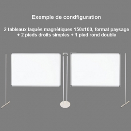 Panneaux d'affichage configurables et ses accessoires - Ma boutique en Lean