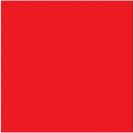 Smiley Carré Rouge simple face magnétique 