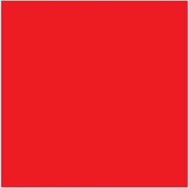Smiley Carré Rouge simple face magnétique 