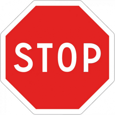 STOP - Pictogrammes au sol