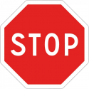 STOP - Pictogrammes au sol