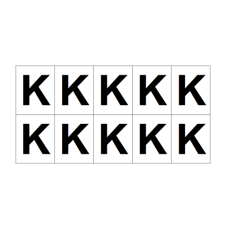 Lettre K