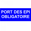 Port des EPI obligatoire