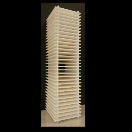 Boite de constitution de lots PVC : 1 colonne x 32 lignes