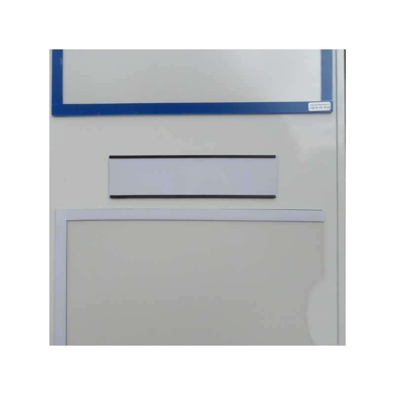 DURABLE - Porte-étiquette magnétique Profil-C, 200 x 30 mm