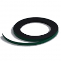 Bande magnétique souple VERTE 5m x 5mm