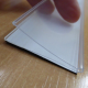 lot de 10 Porte-étiquettes PVC transparents - 1m x 22mm