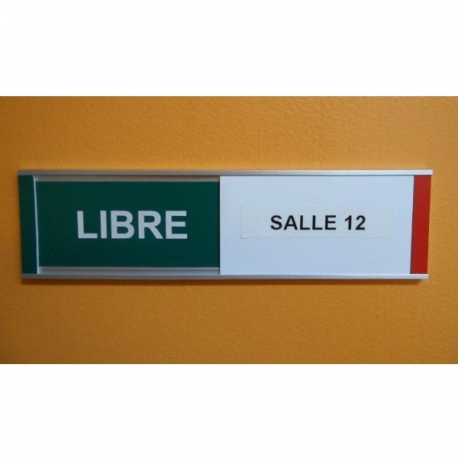 Grand Modèle Plaque de porte Libre/Occupé