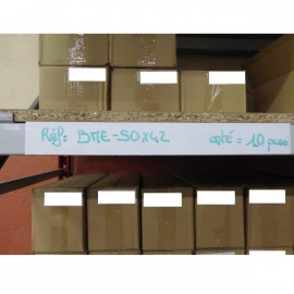 Bande magnétique effaçables blanc 