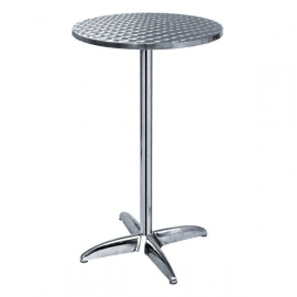 Table type "Mange-debout" avec 1 plateau