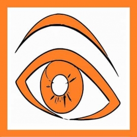 Magnet " Oeil Orange" pour maintenance préventive ou 1er niveau - TPM