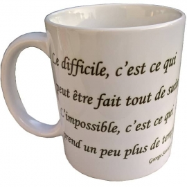 Tasse à café - Mug avec une citation sur l'amélioration continue - Kaizen