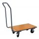 Chariot FIMM 250 kg 720 x 450 mm dossier fixe roues Ø 125 mm 