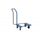 Chariot FIMM porte-bac 200 kg 600 x 400 mm roues Ø 125 mm 