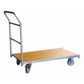 Chariot FIMM 250 kg 1000 x 600 mm dossier amovible roues Ø 125mm 