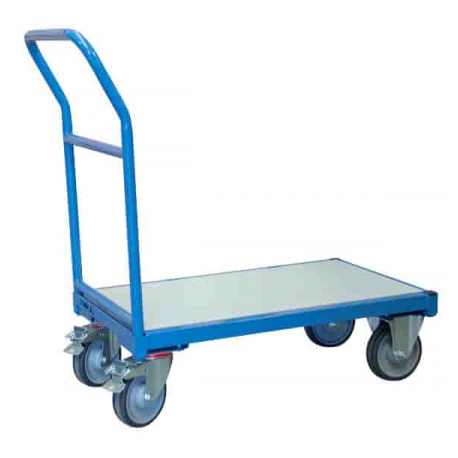 Chariot FIMM 400 kg 850 x 500 mm dossier fixe roues Ø 160 mm 