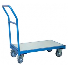 Chariot FIMM 250 kg 850 x 500 mm dossier fixe roues Ø 125 mm 