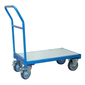 Chariot FIMM 600 kg 1000 x 600 mm dossier fixe roues Ø 200 mm 