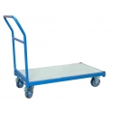 Chariot FIMM 250 kg 1000 x 600 mm dossier fixe roues Ø 125 mm 