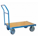 Chariot FIMM 600 kg 1000 x 700 mm dossier fixe roues Ø 200 mm 