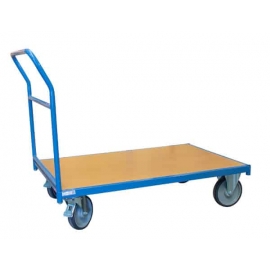Chariot FIMM 600 kg 1200 x 800 mm dossier fixe roues Ø 200 mm 