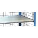 Plateau FIMM bois mélaminé 19 mm 1000x700 mm pour grillage 