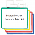 Pochette d'identification renforcée à accrocher A4 et A5