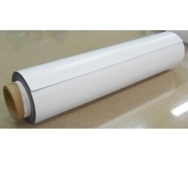 Rouleau magnétique Ferreux Blanc (Adhésif au dos) à découper H120cm x L270 x 850µ