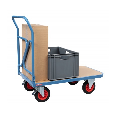 Chariot FIMM 400 kg 1000 x 560 mm dossier repliable roues Ø 200 