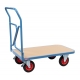 Chariot FIMM 400 kg 1000 x 560 mm dossier repliable roues Ø 200 