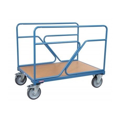  Chariot FIMM 500 kg 1200 x 800 mm 2 ridelles amovibles tube 