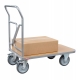 Chariot FIMM 400 kg 1000 x 600 mm dossier fixe roues Ø 200 mm 