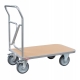 Chariot FIMM 400 kg 1000 x 600 mm dossier fixe roues Ø 200 mm 
