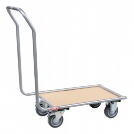 Chariot FIMM 250 kg 720 x 450 mm dossier fixe roues Ø 125 mm 