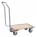 Chariot FIMM 250 kg 720 x 450 mm dossier fixe roues Ø 125 mm 