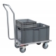 Chariot FIMM 250 kg 720 x 450 mm dossier fixe roues Ø 125 mm 